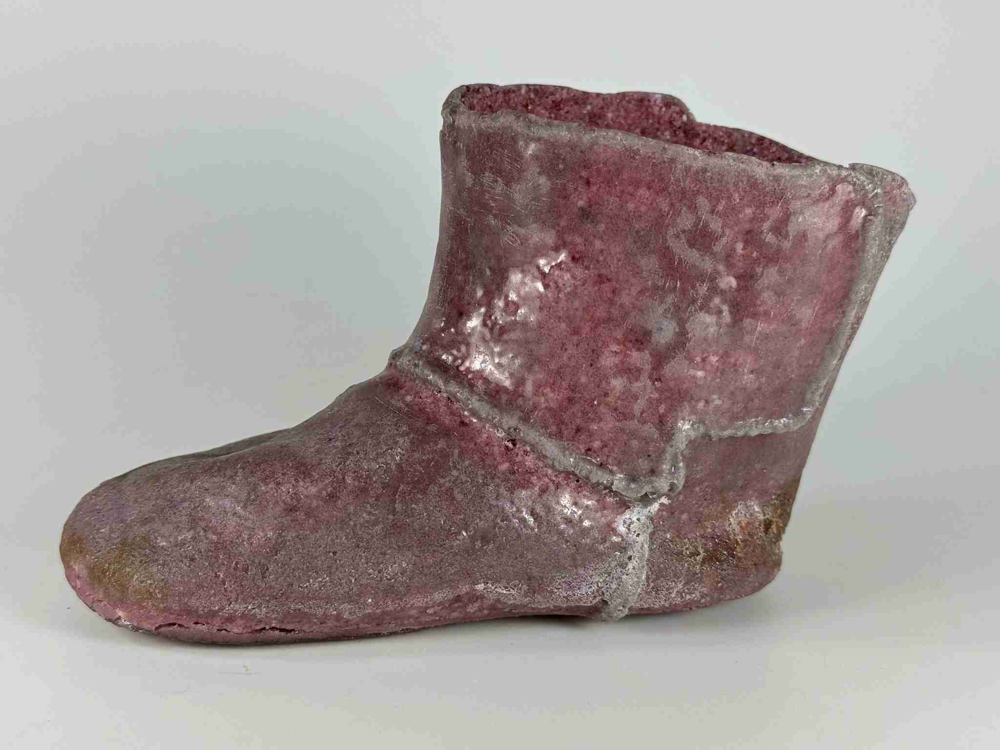 pink sherpa boots
