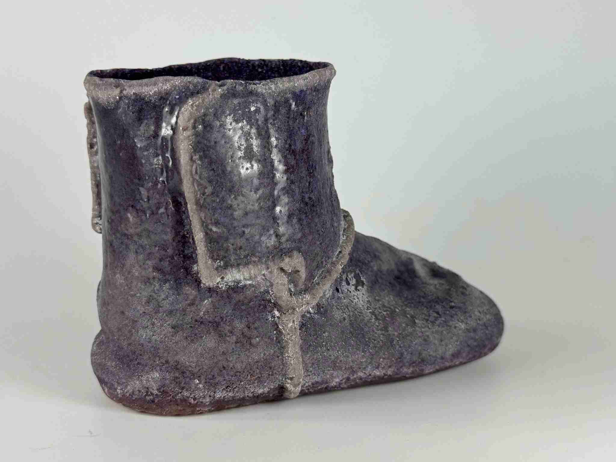 purple sherpa boots